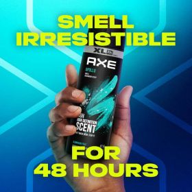 Axe Deodorant Body Spray for Men Apollo Sage & Cedarwood, 5.1 oz Twin