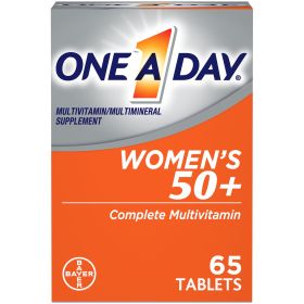 One A Day Women's 50+ Multivitamin Tablets for Women;  65 Count