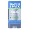 Gillette Antiperspirant and Deodorant for Men; Wild Rain;  Twin Pack; 3.8 oz