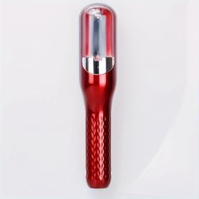 Electric Damaged Split Ends Hair Trimmer for Women Automatic Split End Remover for Frizzy, Dry Hair, Rechargeable Cordless for Ladies Charging Profess (Color: Red)