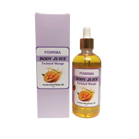 Body Juice Oil Vanilla, Body Juice Oil Cake, Body Juice Oil Peach Perfect, Body Juice Oil 120ml Hand Crafted Body Oil For WomenHydrating And Moisturiz (Style: Mango)